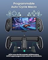 Vista 9 de TRANSNOVO Switch 2 Controllers for Nintendo Switch 2,Handheld Switch Joypad Replacement, One-Piece Switch Handheld Controller