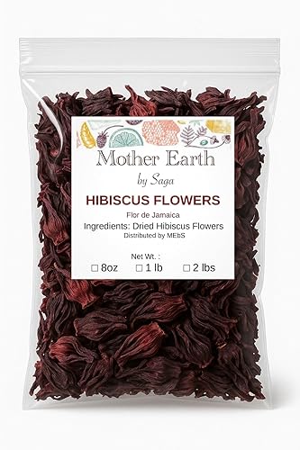 Generic Flores de té de hibisco, Flor de Jamaica, 100% naturales (.5, libras)