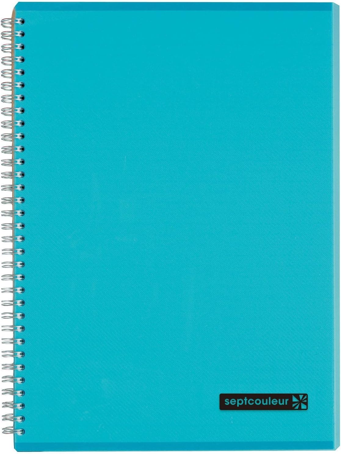 Maruman SEPTCOULEUR A4 Notebook - Light Blue