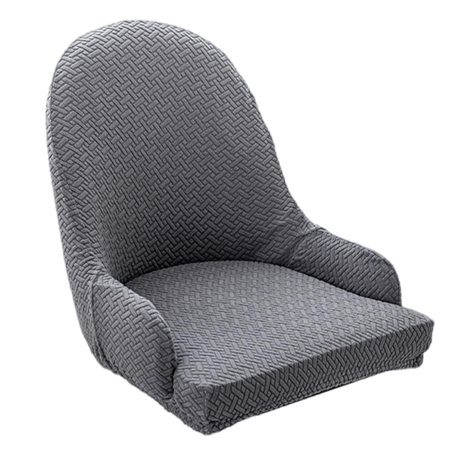 Buxuaaaa Wingback Chair Cover Slipcover Antislip Fabric Quick Installation Fit Most Dining Armchair Home Use Wingback Semicircular Chair Slipcover
