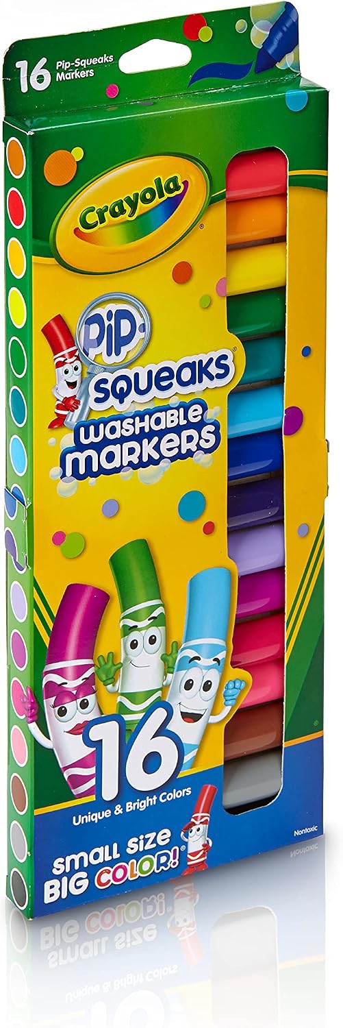Crayola Pip-Squeaks Markers, 16 Count