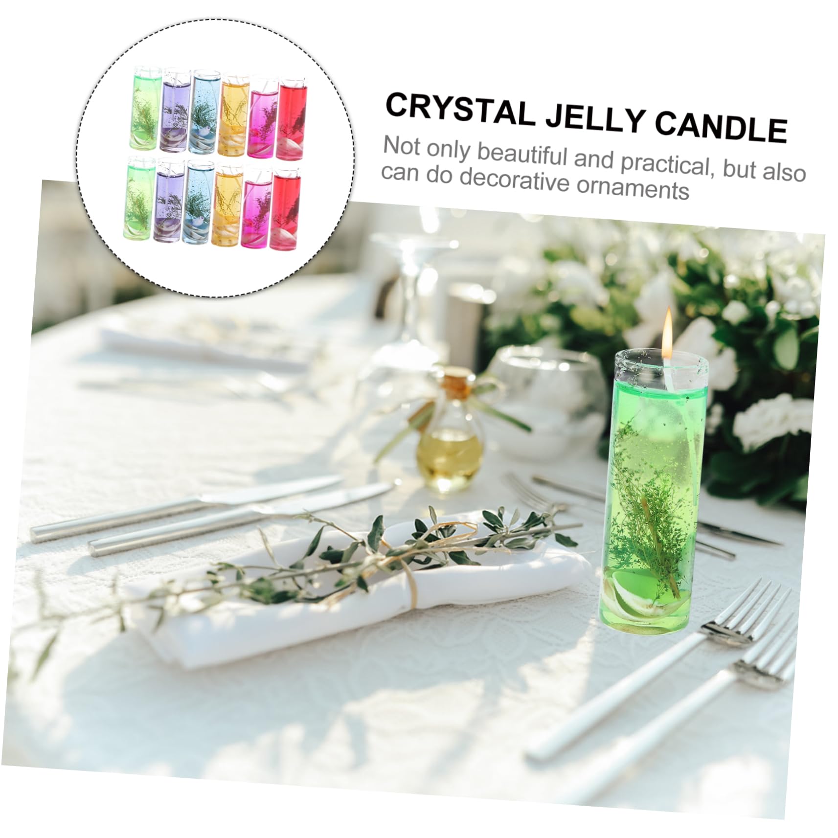 Cabilock 12 Candele Profumate in Gelatina Di Piccole Dimensioni Decorazioni Per La Casa Candele Per Matrimoni Feste Romantiche Decorazioni Profumate Per La Tavola