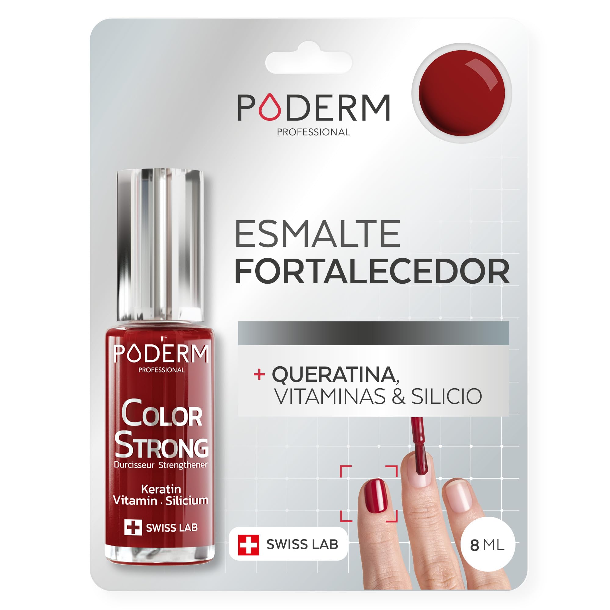 Esmalte PODERM: Fortalece y Regenera Uñas Rápidamente