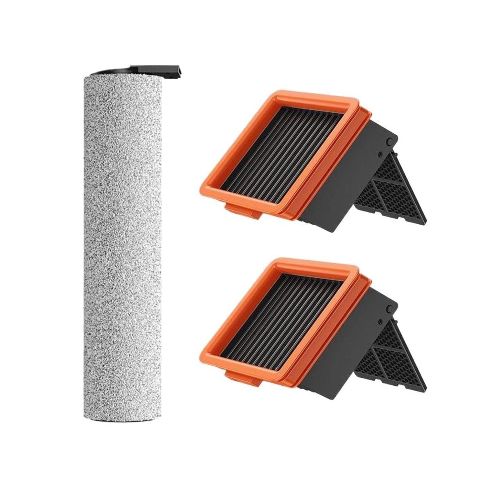 Filtros desodorantes en barra con cepillo principal, compatibles con Uwant, D100/D100 Pro/D5/D5 Pro, piezas de aspiradora en seco y húmedo(1set)