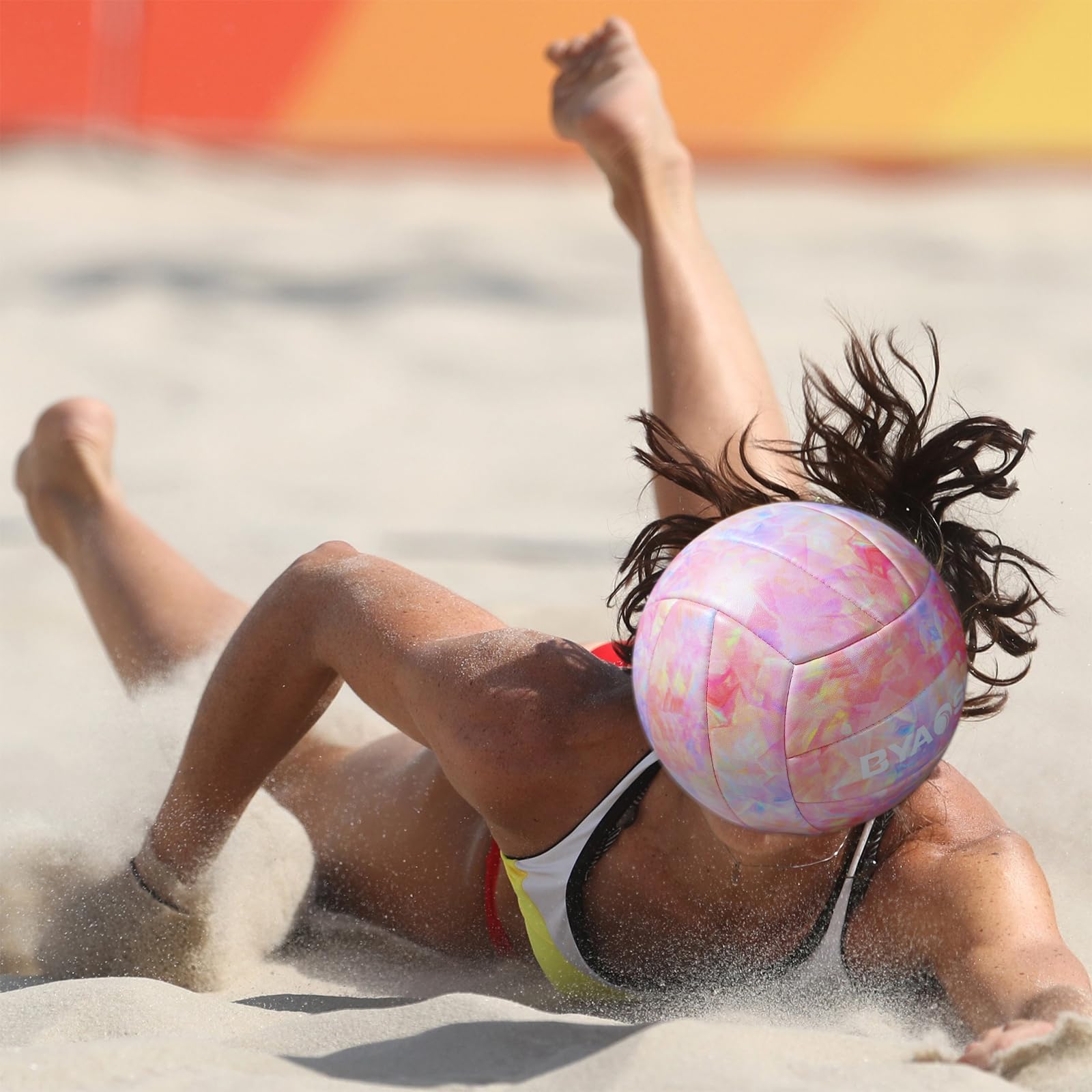 Pelota de voleibol suave oficial para interiores y exteriores, playa, tamaño 5, entrenamiento de voleibol para principiantes, adolescentes y adultos