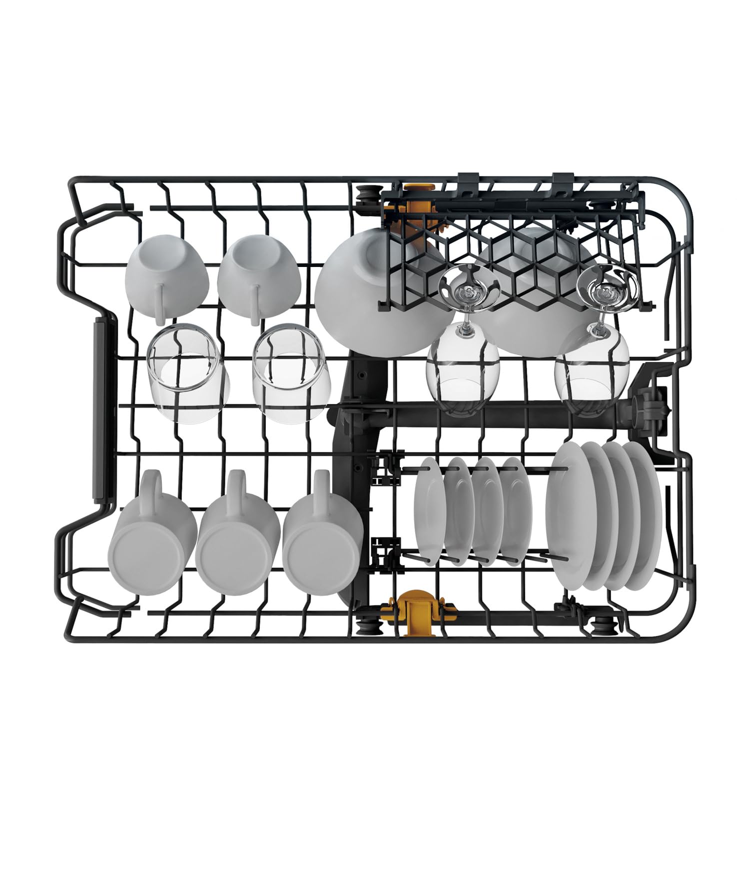 Bauknecht BK6FC11BS7A0X Vollintegrierbarer Geschirrspüler 45 cm ActiveDry Sensorprogramm PowerClean Besteckschublade Hygiene-Programm Vollwasserschutz Multizone Startzeitvorwahl
