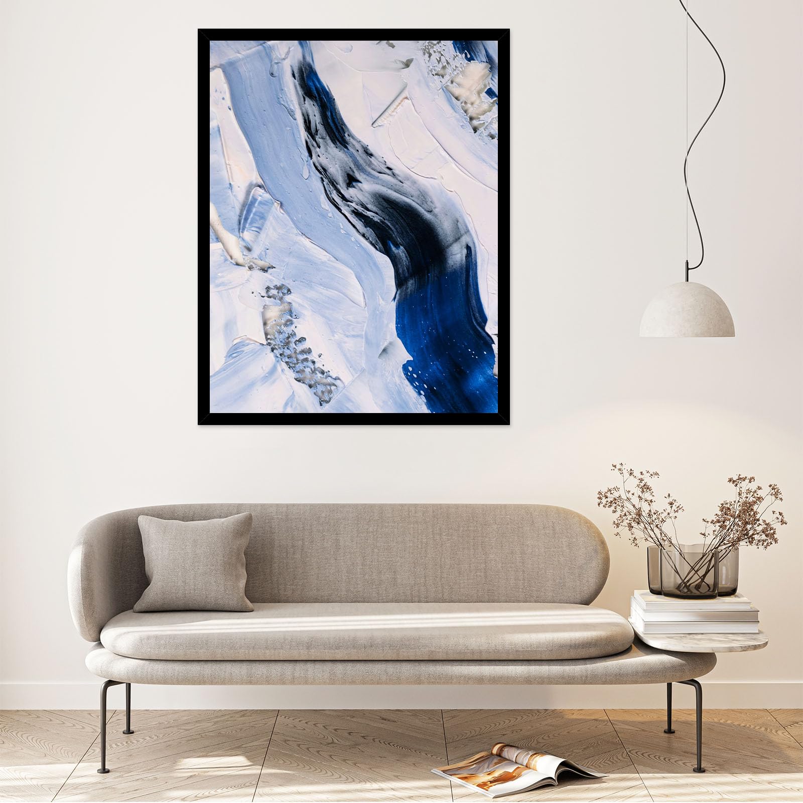 Ramka na zdjęcia 18 x 24 czarna do powieszenia na ścianie, drewno, 18 x 24 ramki, plakat, ramka na zdjęcia na ścianę poziomo lub pionowo, czarna, 6 sztuk