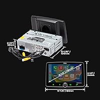 Vista 4 de BOSS Audio Systems BVCP9700A-FL Estéreo de automóvil DIN inalámbrico Apple CarPlay, Android Auto, pantalla táctil de 7 pulgadas, Bluetooth, receptor