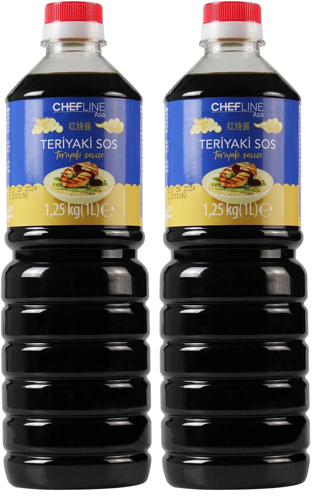 Chefline Sos Teriyaki Sos Chefline Asia 1,25 Kg (2 paketi)