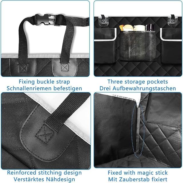 Foto 6 de 6 de Kjyxgs Funda Maletero Coche Perros para Porsche Macan 2021-2025,Antideslizante Impermeable Funda Protectora…