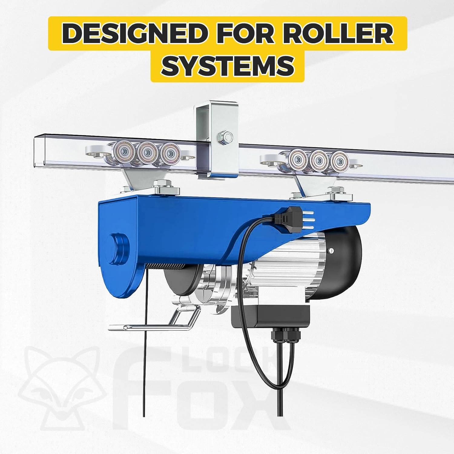 1-5/8" Strut Channel Trolley Track, 4.8 ft (57.5 in), 12 Gauge Metal Steel, Galvanized- High Zinc Coating with Spangle, Heavy-Duty U Channel with Short Slotted Back, Sturdy & Durable, 1 Pack