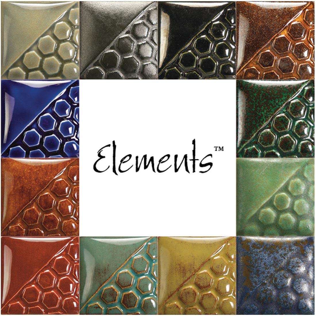 Buy Mayco Elements Glaze Set, Assorted Colors, Set of 12 Pints Online