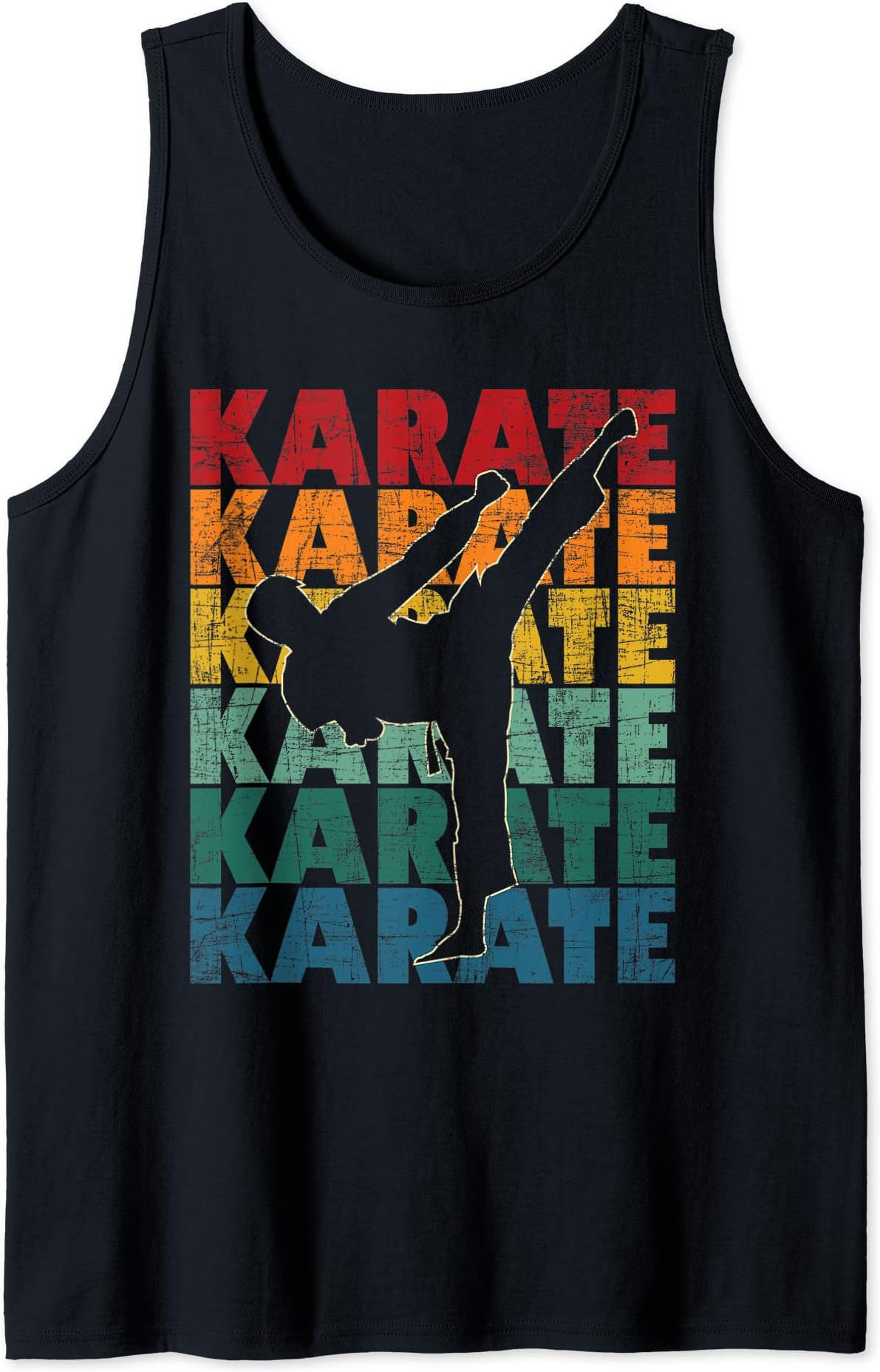 Karate - Martial Artist Karateka Combat Self Defense Trainer Tank Top