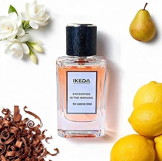 ikeda fragrance Eau de Parfum,30ml Mini Women Perfume,Fruity Notes Long Lasting Fragrance, Notes of Jasmine,Peach,Lemon Parfume for Women (Morning)
