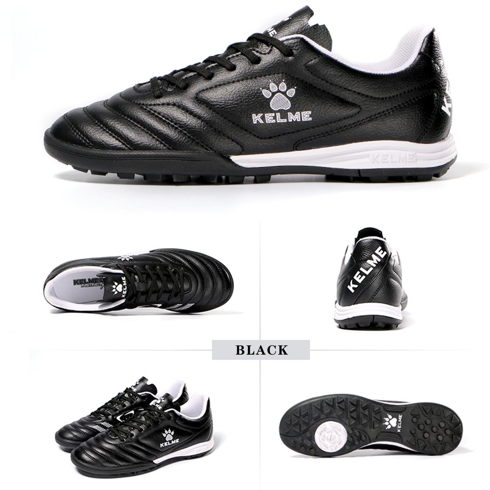 KELME Zapatos de fútbol para hombre, zapatos de fútbol para exteriores, interiores, profesionales, futsala, TF