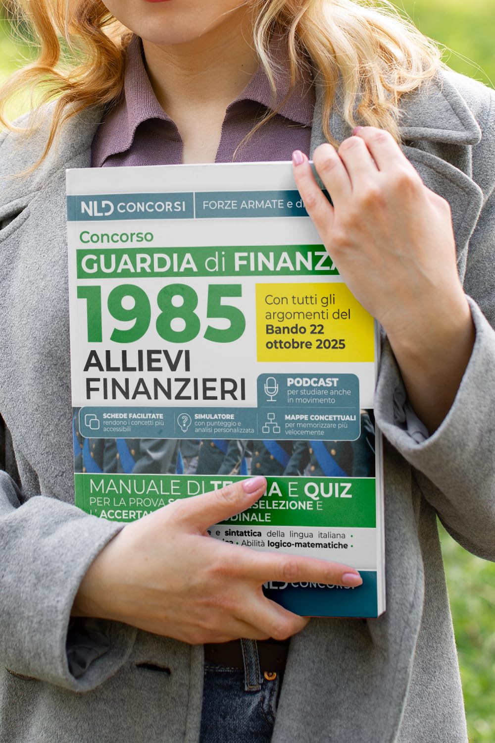 Concorso 1985 allievi finanzieri Guardia di Finanza 2025. Manuale di teoria e quiz con tutte le materie per la prova scritta