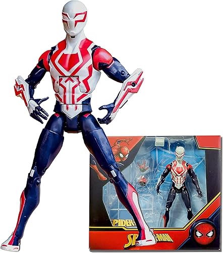 Miniatura 1 de Figura de acción de araña juguete de araña figura de araña serie de héroes de película de araña muñeca ensamblada de 6 pulgadas y accesorios edición
