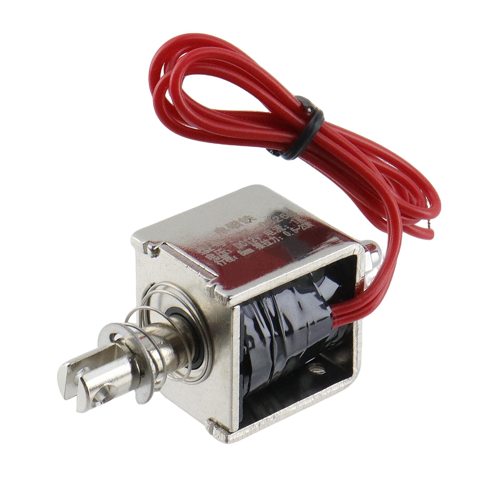 Tulead Stroke 10mm Push-Pull Solenoid Micro Solenoid Electromagnet 20N Suction