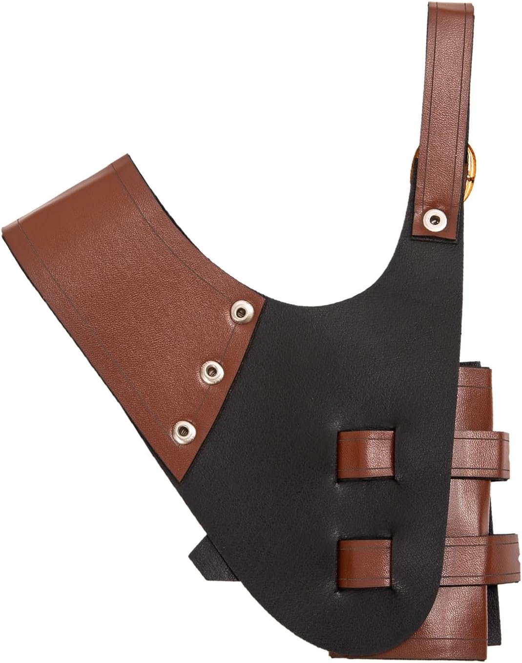Medieval Sword Frog Faux Leather Sword Holster Belt,Sword Holder Renaissance Belt Sheath for Knight Warrior Pirate Cosplay - Image 5