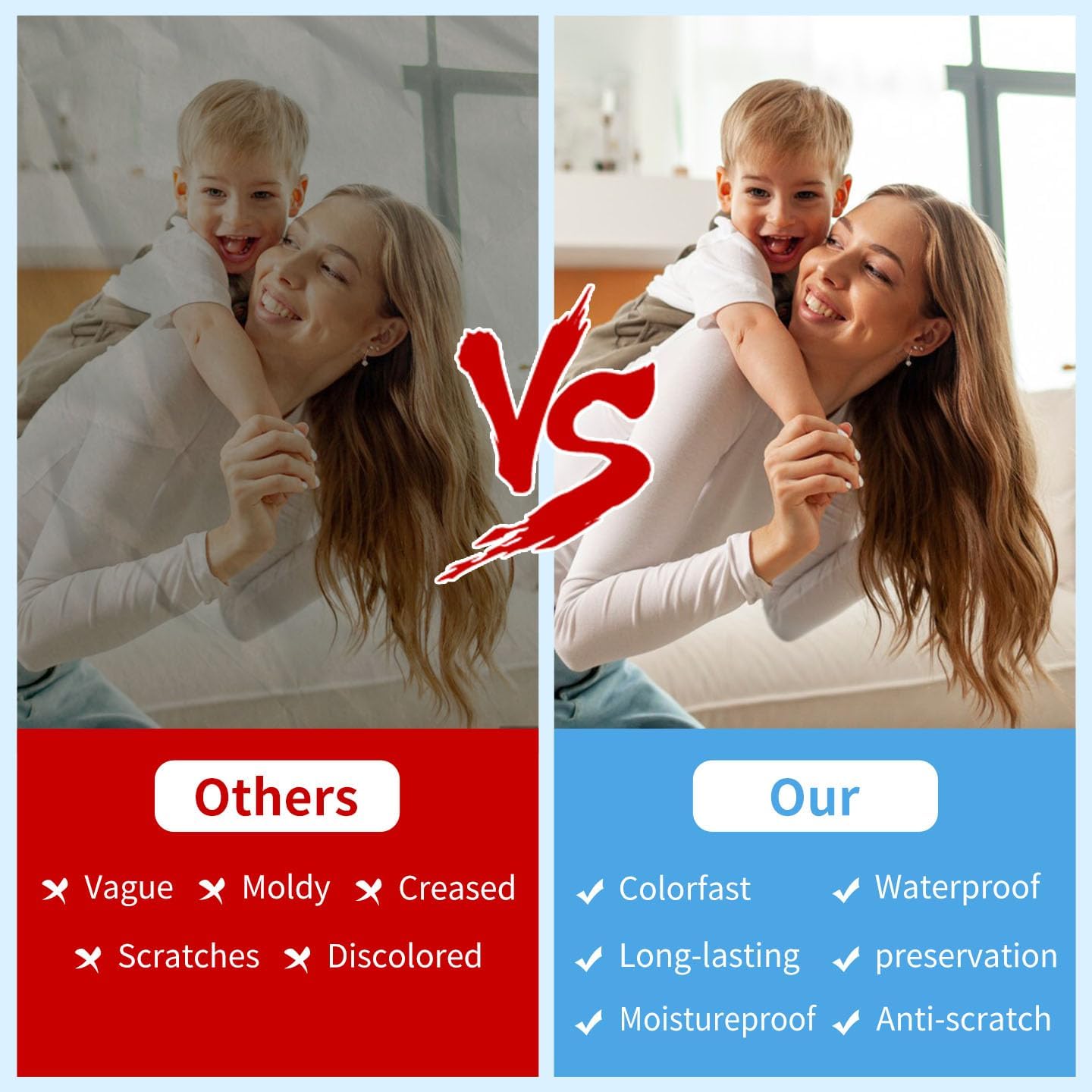 Thermal Laminating Sheets, 9 x 11.5-Inch, 100 Pack Laminating Pouches, Clear, 3 mil., Ideal Office or School Supplies, Waterproof，Laminate, Photos, Documents (100, 3mil)