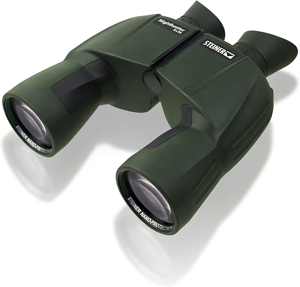 Охотничий бинокль STEINER Nighthunter 8x56 - оптика немецкого качества ночной бинокль с высочайшим светопропусканием 96 поле зрения XL победитель теста