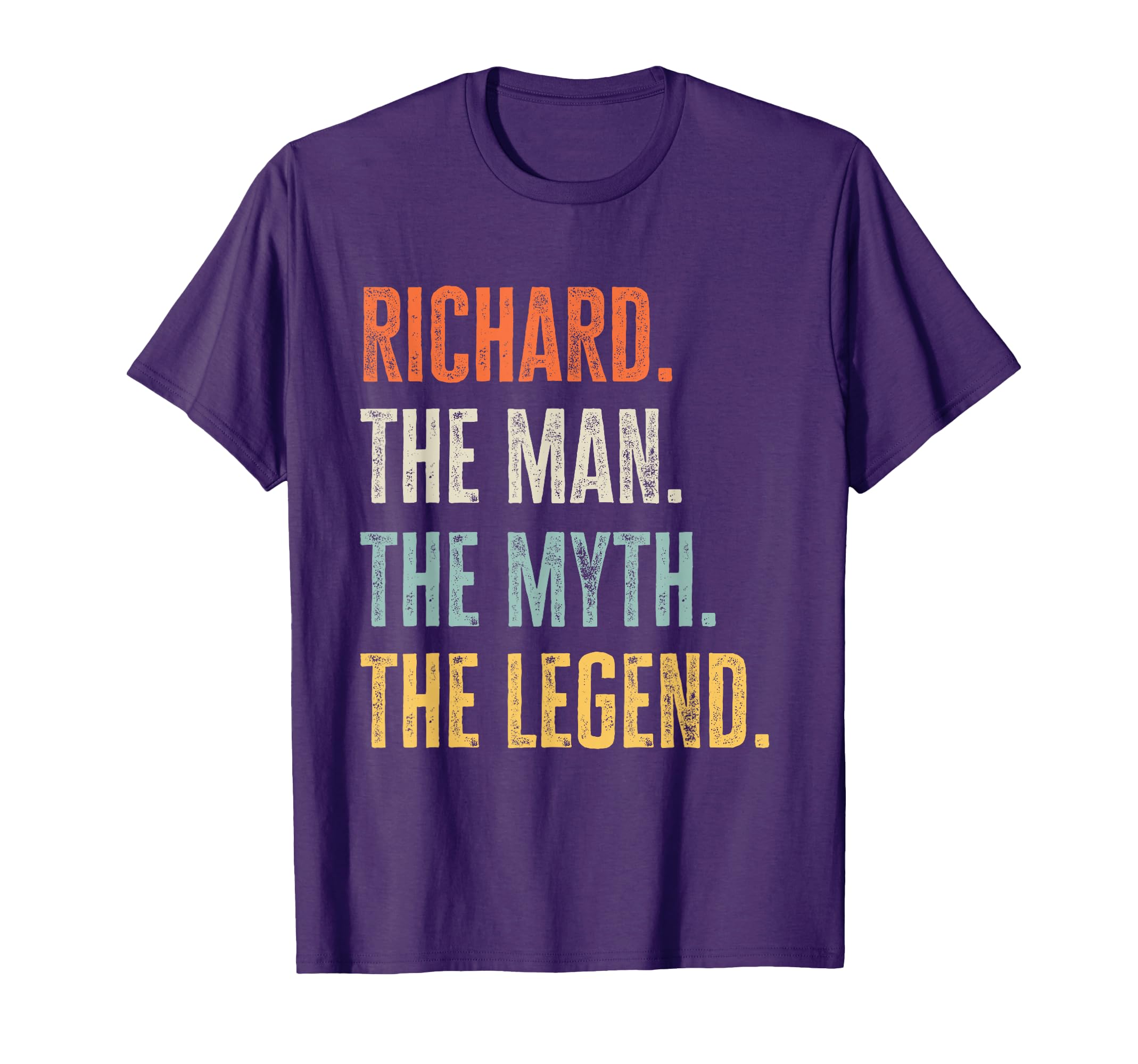 Richard The Best, Man Myth Legend, Funny Best Name Richard T-Shirt