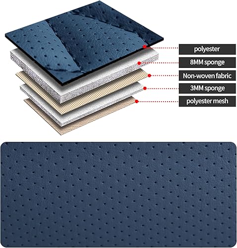 Miniatura 101 de GXT Bench Seat Cover, Premium Faux Leather Bench Seat Covers for Trucks - Universal Fit for Most Sedans SUV Pick-up Truck, Durable for Long Lasting