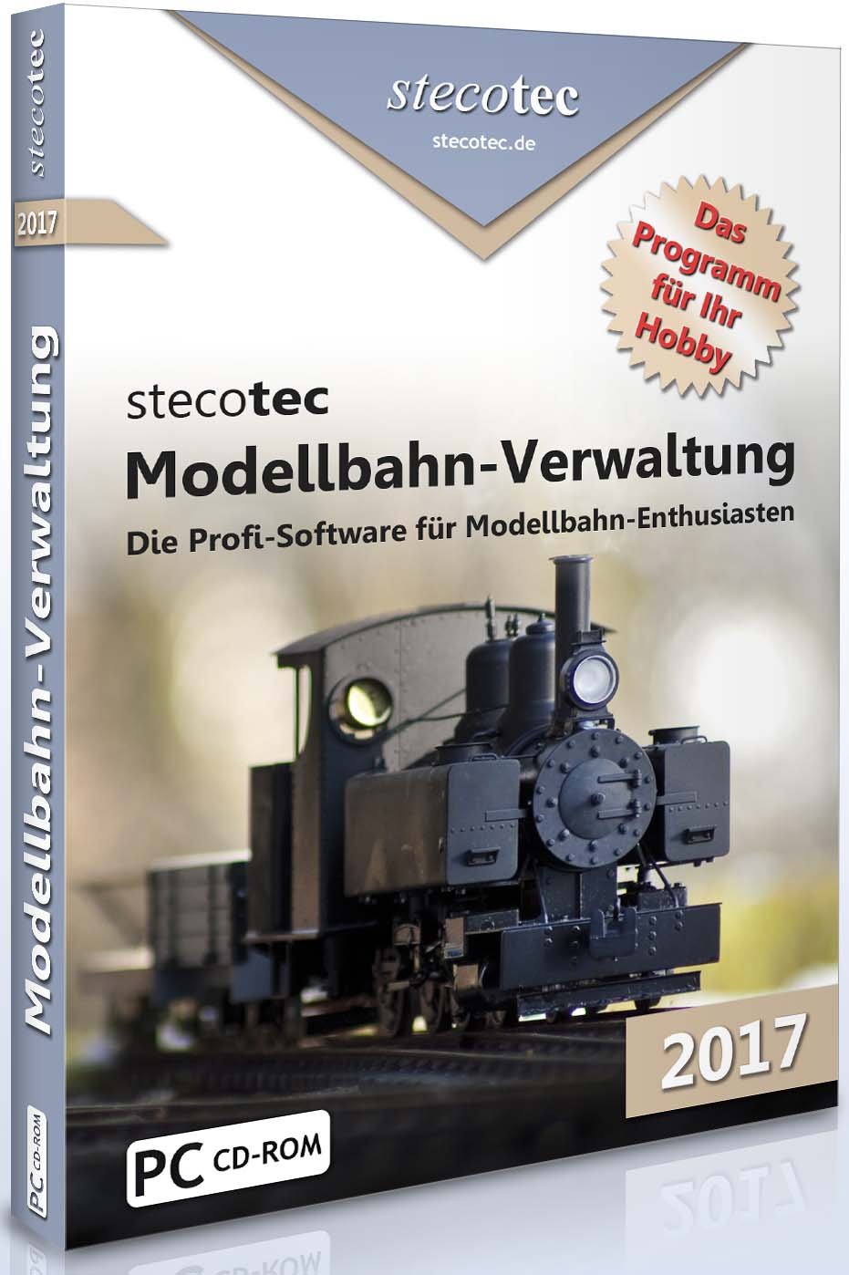 Stecotec Modellbahn-Verwaltung Software Katalog Datenbank Zubehör