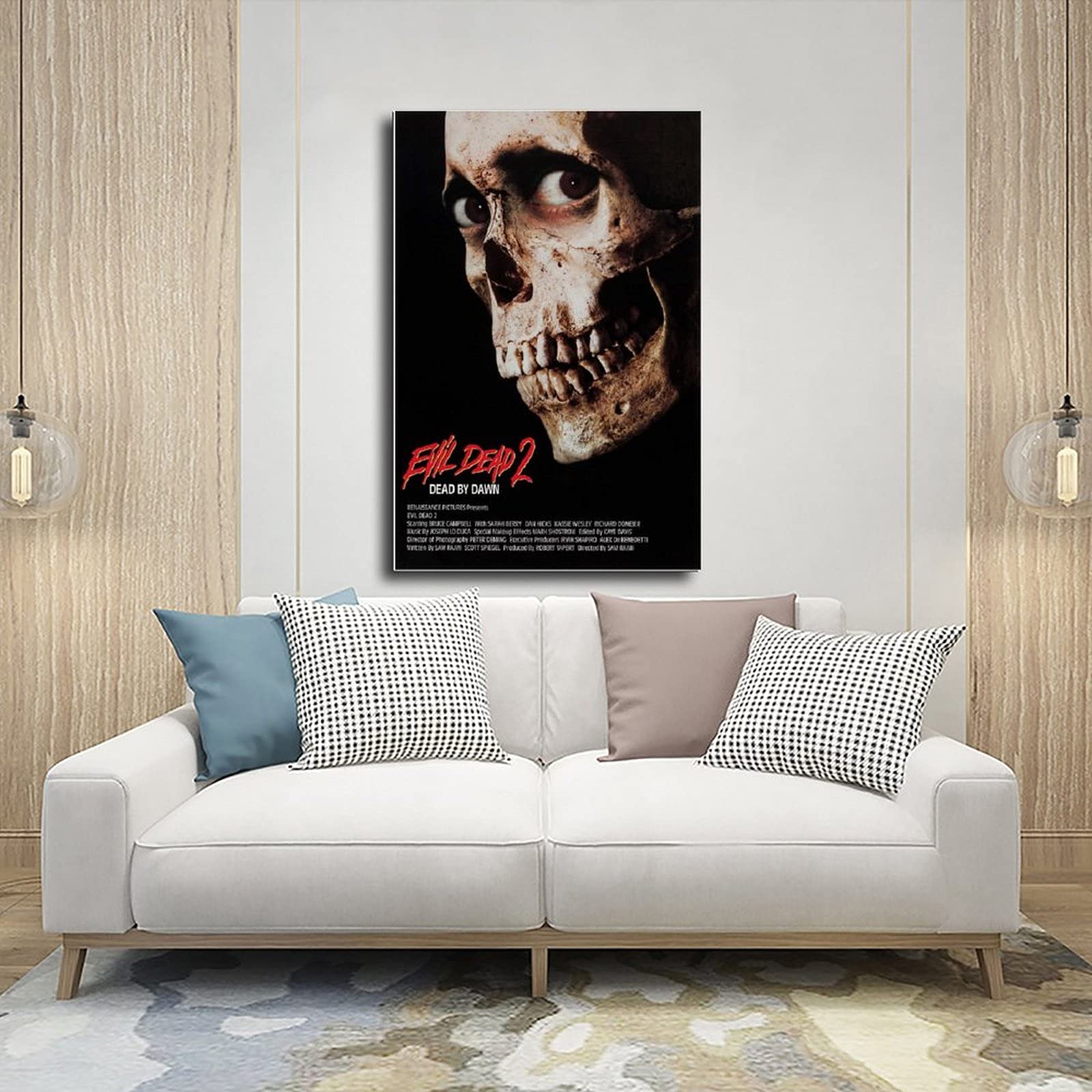 Poster Evil Dead - Décoration Murale Sans Cadre - 30 X 45 Cm - Style Rétro - Pour Salon, Chambre, Bureau - 3