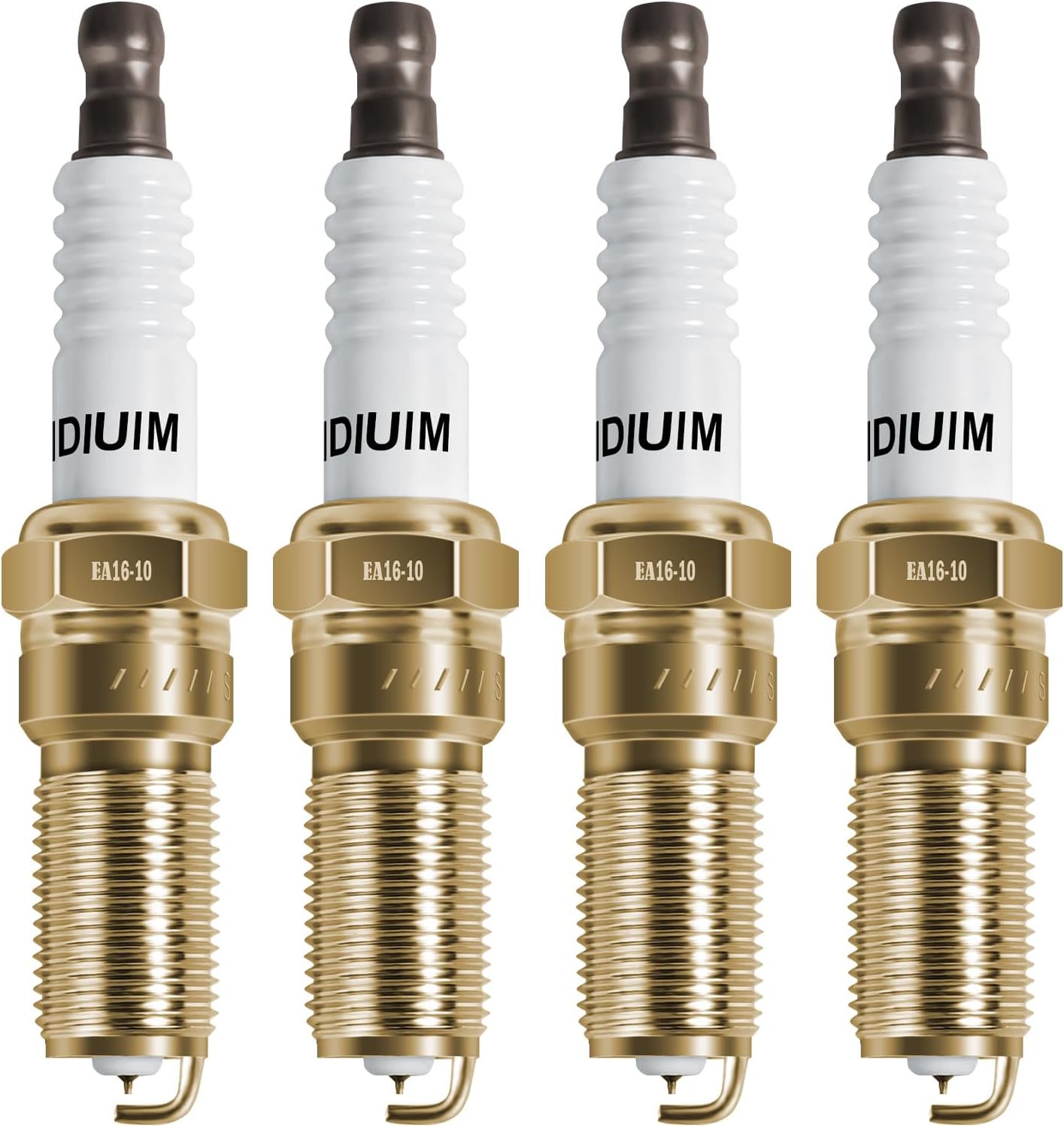 Spark Plug 4344, LTR5IX-11 Compatible with Ford Escape Fusion, for Mazda 3 5 6, for Cadillac ATS, for Lincoln MKZ, for GMC Terrain Canyon, 2L 2.3L 2.4L 2.5L Replace for XP6043, XP5364, 4 Pack