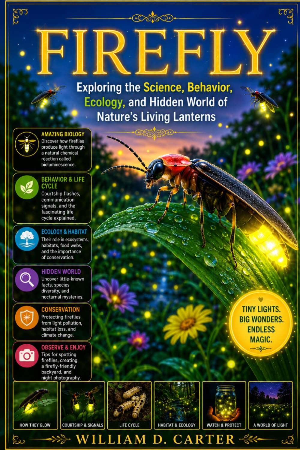 FIREFLY: Exploring the Science, Behavior, Ecology, and Hidden World of Nature’s Living Lanterns