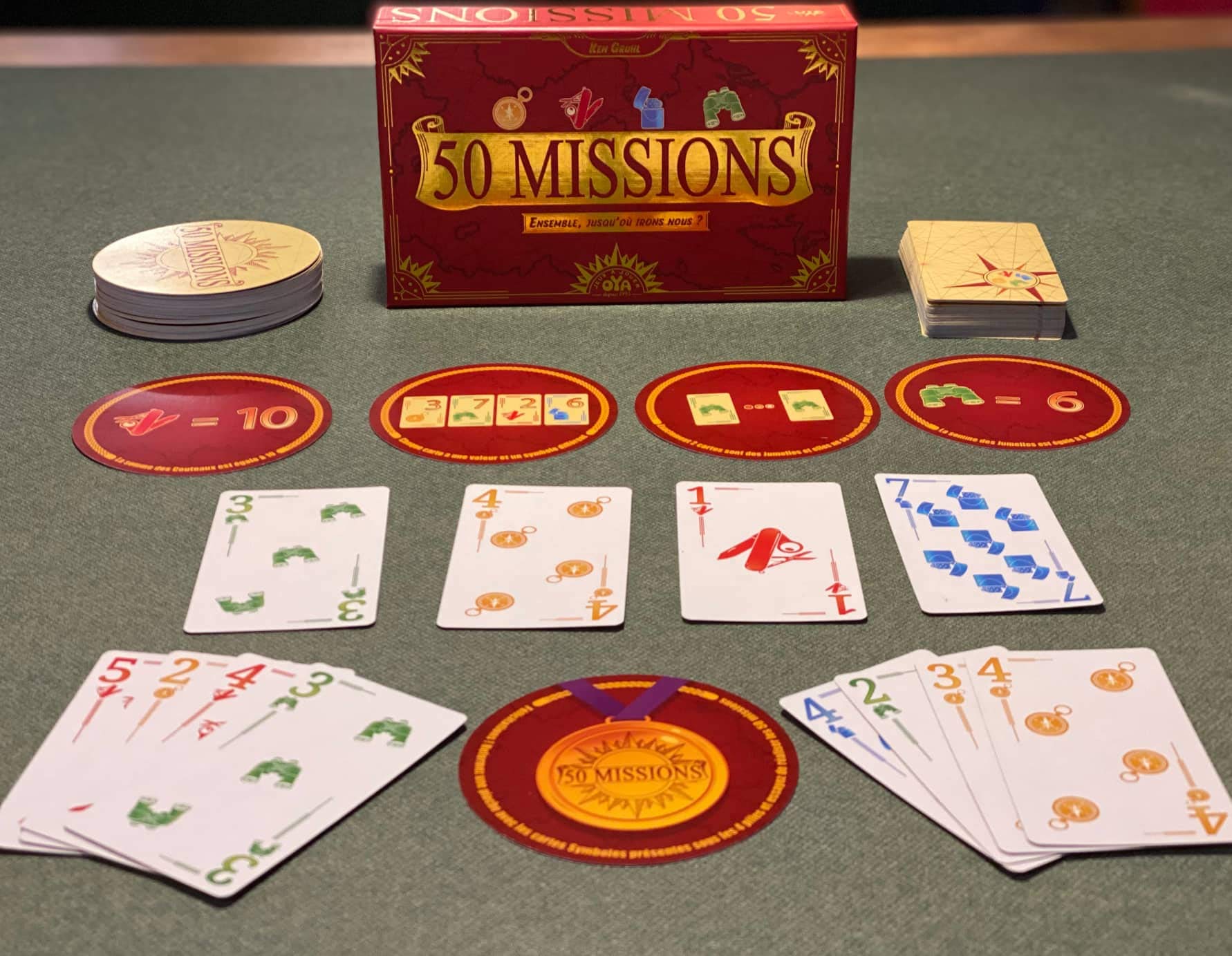 Jeu de société Oya 50 Missions