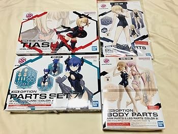 【*く様 30 MINUTES SISTERS オプションボディパーツ　セット バンダイ 30MS オプションボディパーツ タイプS02 カラーB 30MS