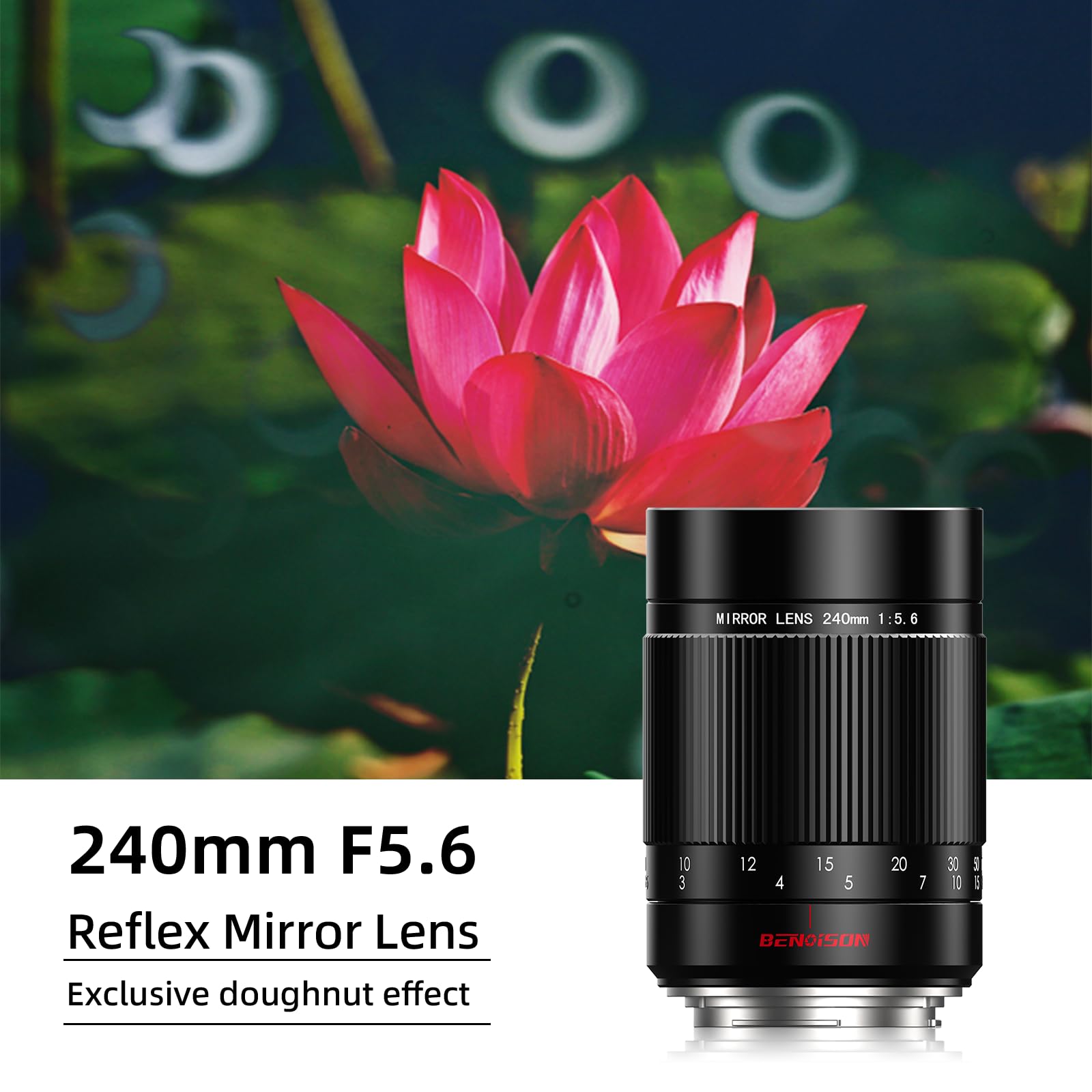 Amazon.co.jp: 反射ミラーレンズ望遠レンズ - 240mm f5.6 Sony E用