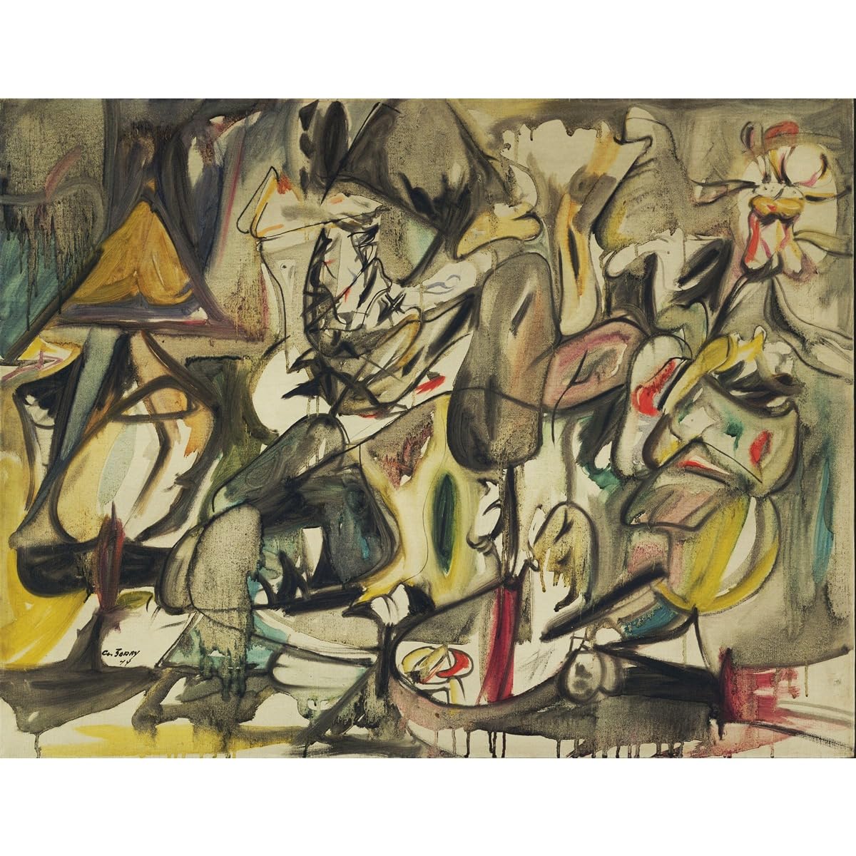 Toile Arshile Gorky œuvre d'art premium pour décoration murale d'exception - 2