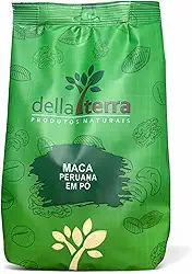 Maca Peruana em Pó 100% Pura 500g Della Terra