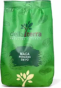 Maca Peruana em Pó 100% Pura 500g Della Terra