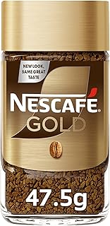 برطمان قهوة جولد سريعة التحضير محمصة غامقة من نسكافيه، 47.5 جم