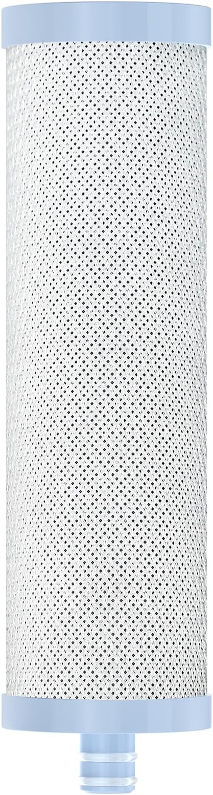 WD-CFF-02 Alkaline Replacement Filter, Replacement for WD-CTF-03/WD-CTF-04, Up PH 1.5 to 2.5, Multi-Stage Water Filter, Reduces Heavy Metals, Bad Taste and Up to 99% of Chlorine,1Pack