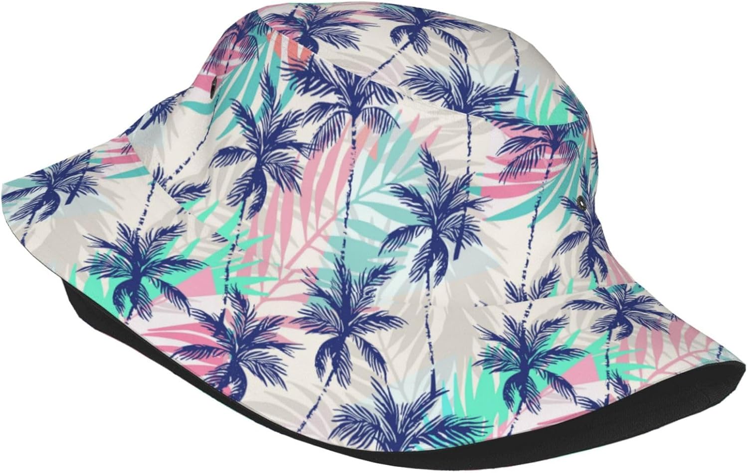 Small Daisy Green Chrysanthemum Flower Bucket Hats Fashion Sun Cap Packable Outdoor Fisherman Hat for Women and Men - Image 2