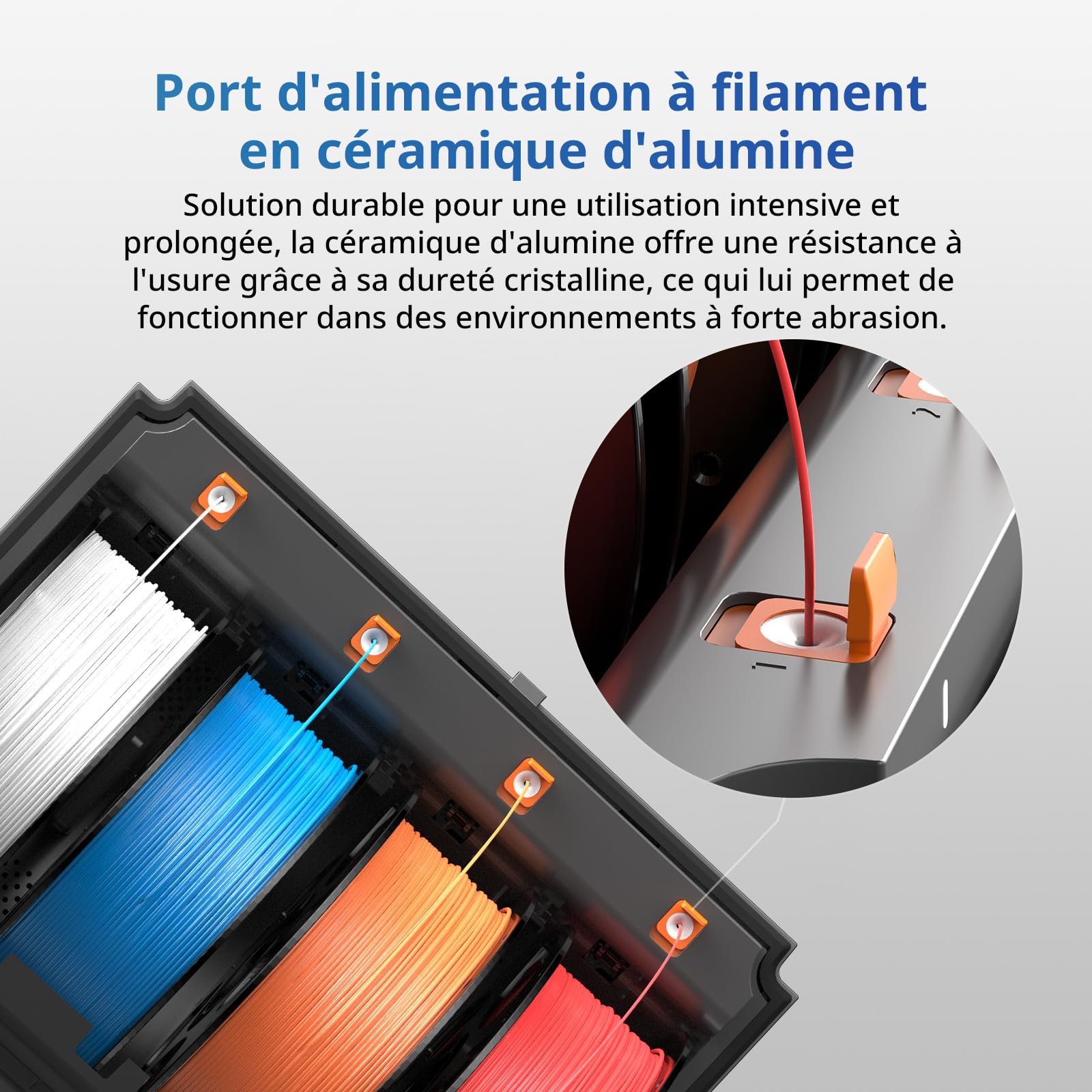 Anycubic ACE 2 Pro Impression 3D Multicolore, Séchage à Haute température 65 °C, Changement de Filament Plus Rapide, Compatible avec Les Kobra X, Kobra S1, Kobra S1 Max, Non Compatible avec l'ACE Pro