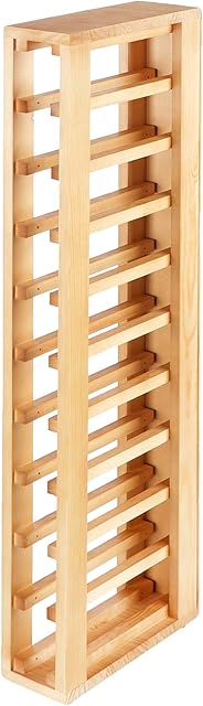 Expovinalia Wine Rack, Wood, Pine , 12 x 32 x 105 cm