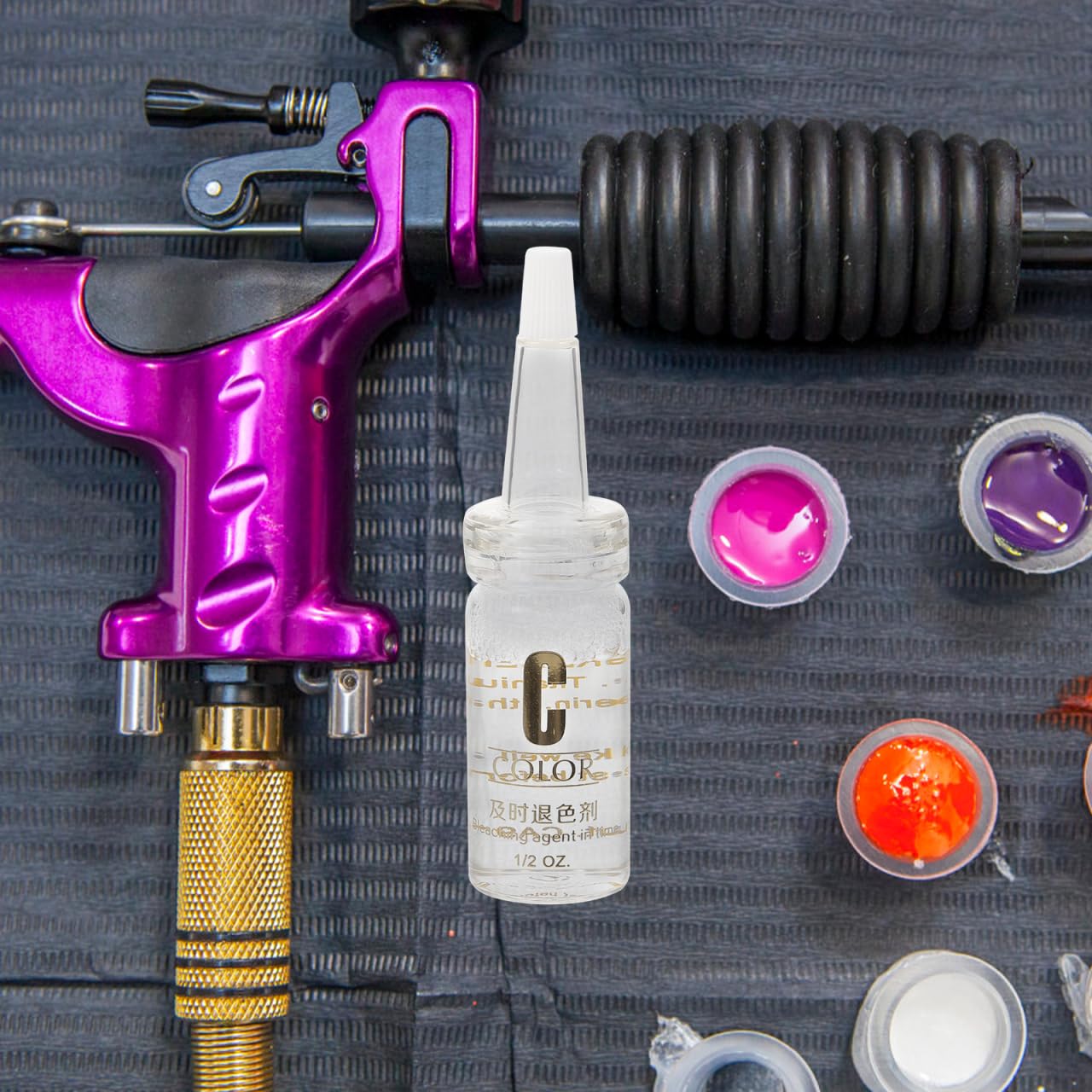 FRCOLOR Tattoo-Korrekturmittel Flüssigkeit Zur Präzisen Fehlerkorrektur Für Augenbrauen- Lippen- Und Körpertätowierungen Microblading Entferner 1 Flasche
