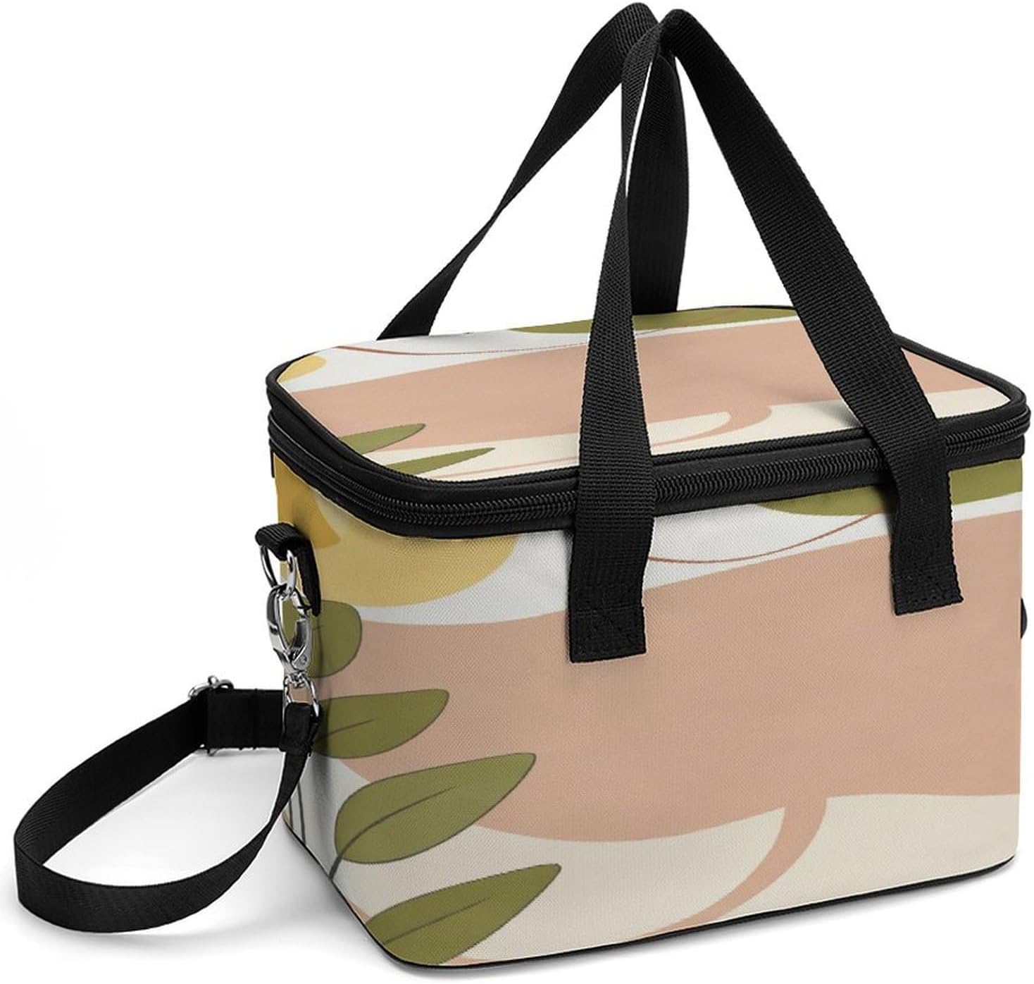 Macaron Organic Abstract Insulated Bag Cooler Tote Lunch Box