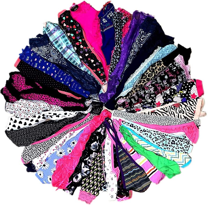 Dircho Women Underwear Variety of Panties Thong G-string T-back Tanga Pack of 10&20