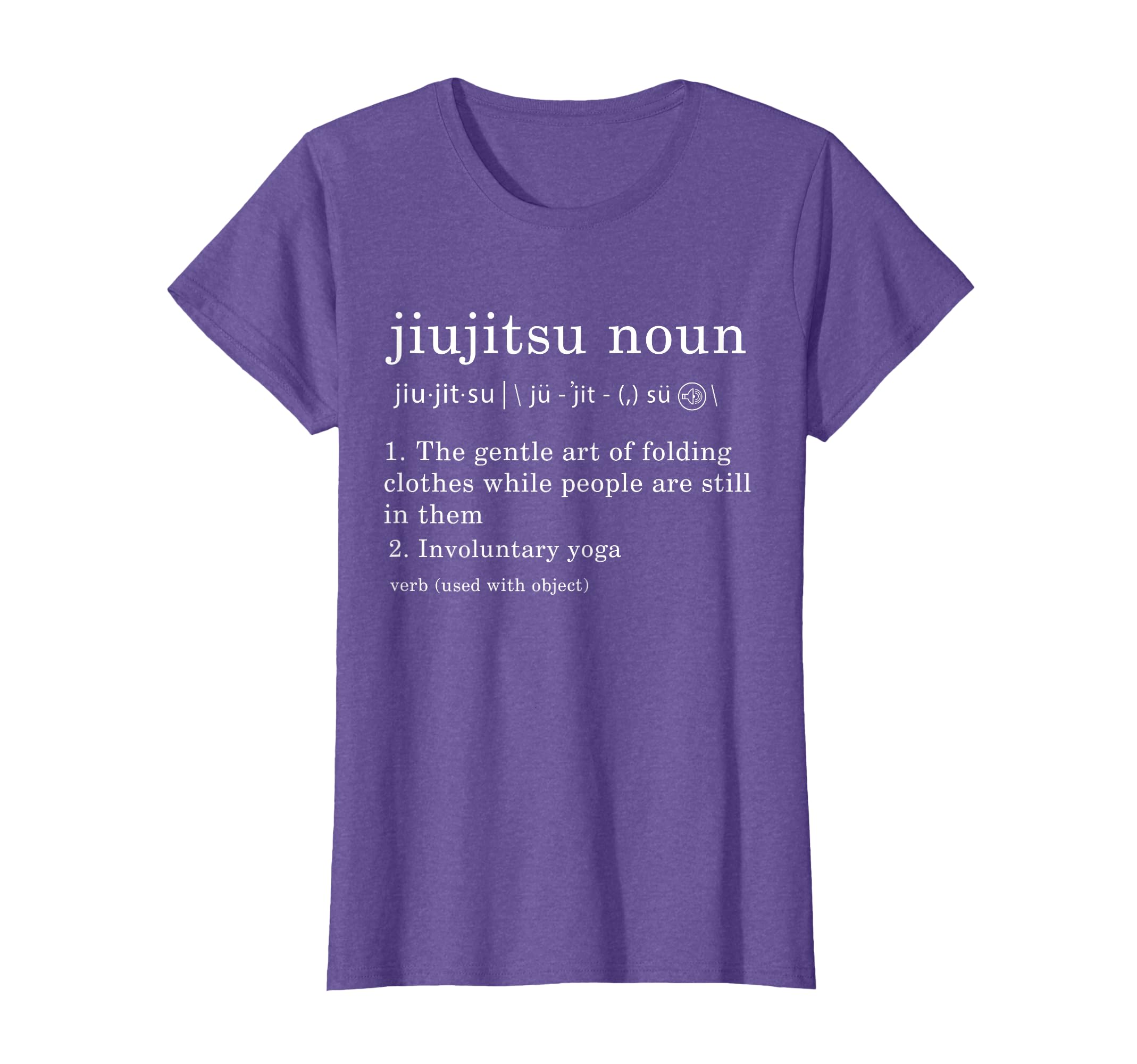 Jiu-Jitsu Noun Definition BJJ MMA Martial Arts Combat Gift T-Shirt