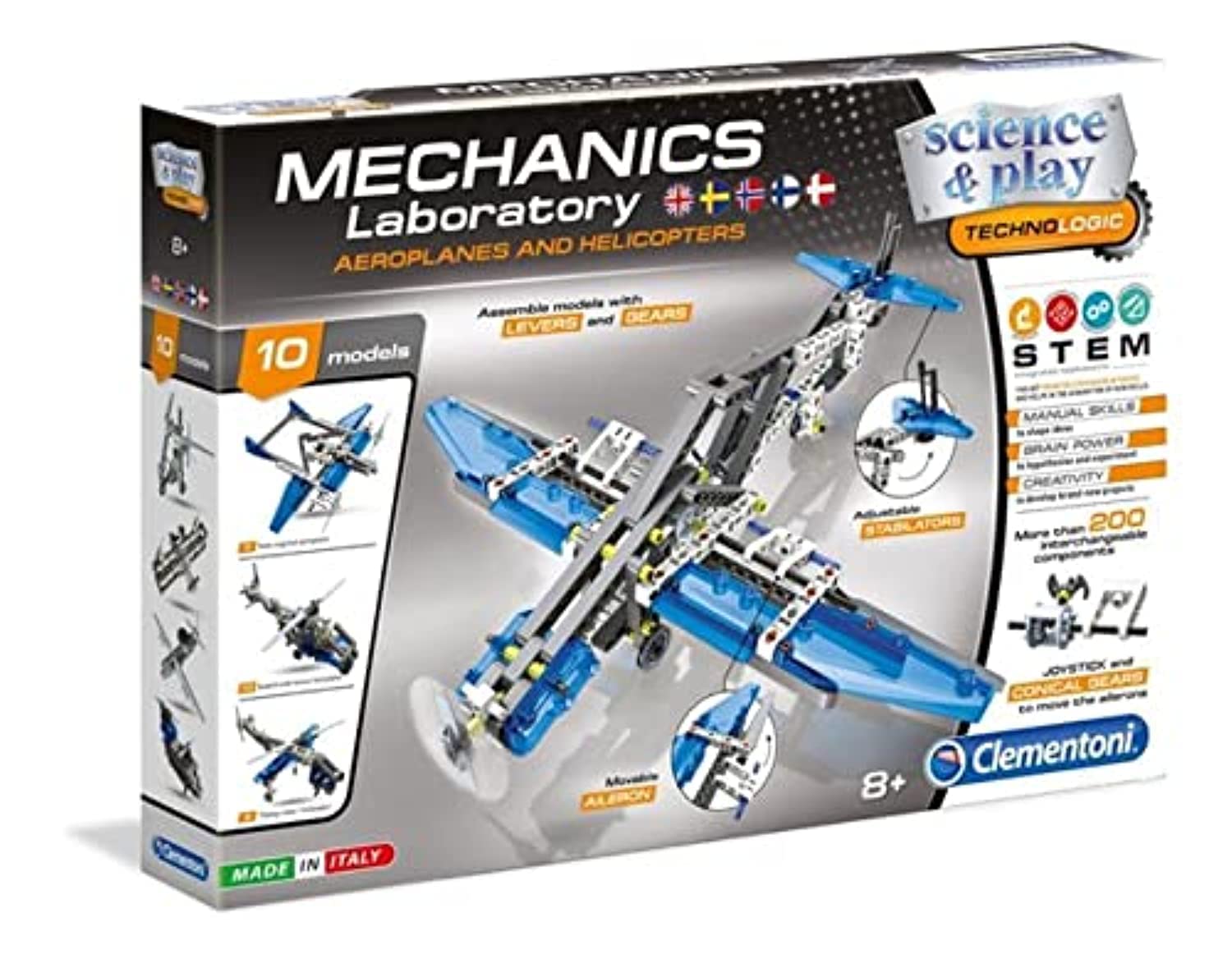 ClementoniMechanics Lab Planes&Helicopters