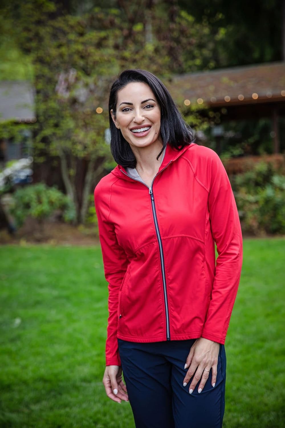 Cutter & Buck Adapt Eco Knit Hybrid Recycled Womens Full Zip Jacket - Image 9