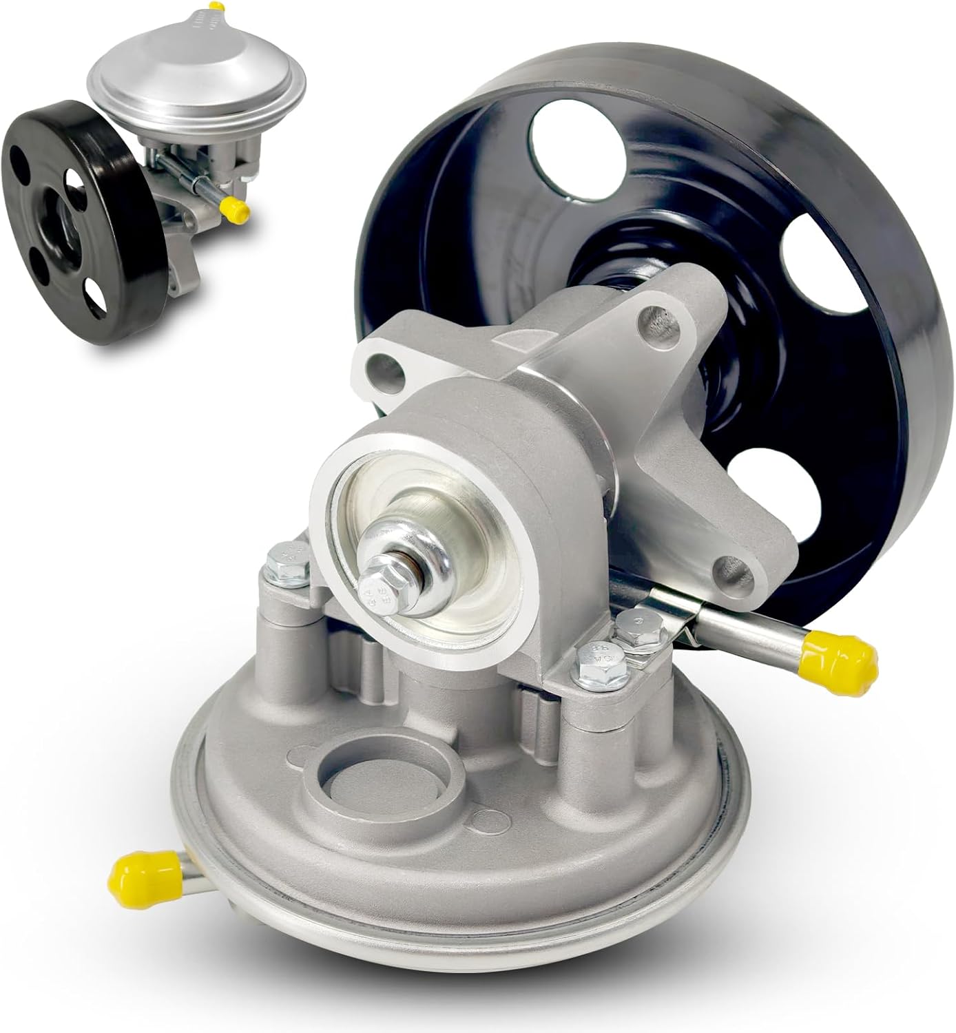 904-862 Vacuum Pump with Pulley Compatible with 1995-2020 Isuzu NPR-HD NPR L96 LQ4 LY6 L31 L05 3.0L 3.9L 4.8L 5.2L 5.7L 6.0L Gas V8 L4 Replace 972410351 97241035 8-97241-035-1