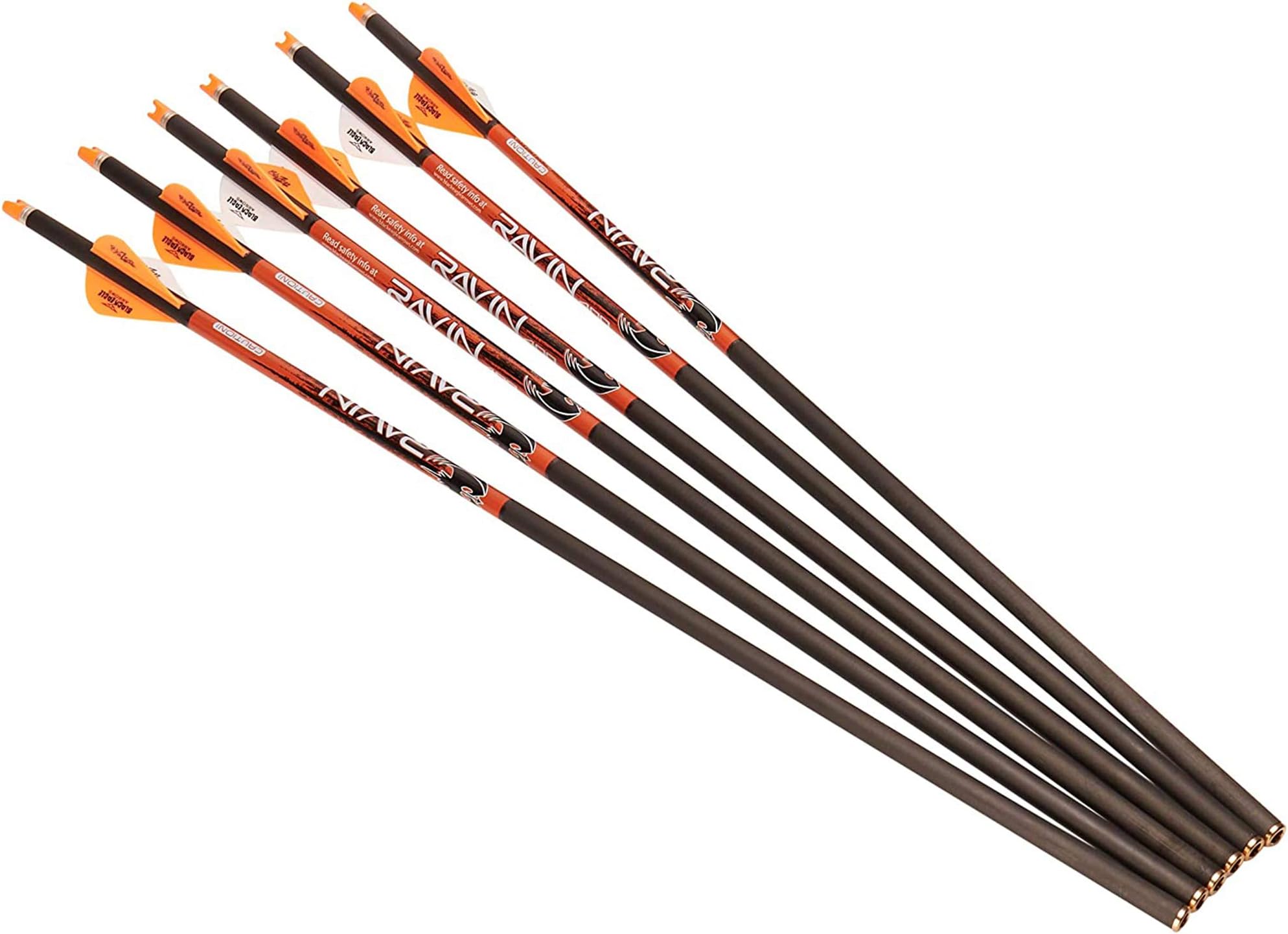 Ravin Carbon Crossbow Arrows 400 Grain .003 - Six Pack, UPC :815942021385